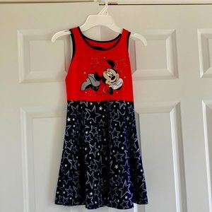 Minnie Mouse Fourth of July Disney dress.